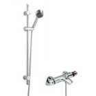 Nuie Thermostatic Bath Shower Mixer & Kit Chrome