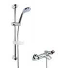 Nuie Thermostatic Bath Shower Mixer & Kit Chrome