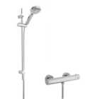 Hudson Reed Round Bar Valve & Kit Chrome