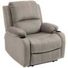 HOMCOM Recliner Armchair w/ Cup Holder