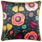 Kate Merritt Bright Blooms Polyester Filled Cushion Multicolour