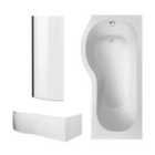 Nuie 1700 P-bath, Panel & Black Screen Lh
