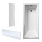 Nuie 1700X700 Standard Bath, Panel & Screen