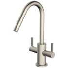 Bristan Cashew Easyfit Monobloc Sink Mixer - Stainless Steel