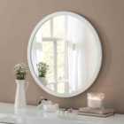 Yearn Classic Round White Mirror 102Cm
