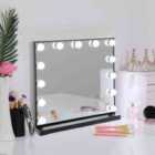 Living and Home 13 LED Vanity Hollywood Mirror With LED Makeup Light Up Mirror Dressing Table With Touch Sensor Control,52X42Cm