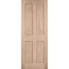 LPD Doors London 4P Unfinished Oak Doors 838 X 1981 Fd 30