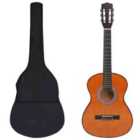 VidaXL 8 Piece Classical Guitar Kids And Beginner Set 3/4 36"