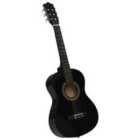 vidaXL Classical Guitar For Beginner And Kids Black 1/2 34"