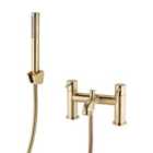 Ottone Bath Shower Mixer Tap - Brushed Brass