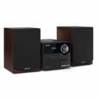 Sharp Xl-b517D(br) Hi-fi Micro Sound System With Dab+ Radio And Bluetooth - Brown