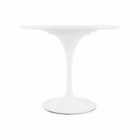 Fusion Living White Tulip Medium Table