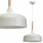 Milagro Pendant Lamp Taylor White 1Xe27 60W