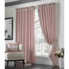 Palace Eyelet Ring Top Curtains Blush 167cm x 183cm