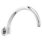 BC Designs Victrion Arch Wall Shower Arm Chrome