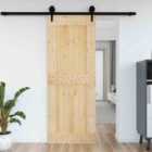 vidaXL Door 85X210cm Solid Wood Pine
