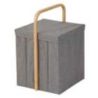 Showerdrape Cotswold Single Laundry Hamper With Lid