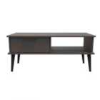 Ready Assembled Hong Kong B 1 Drawer Coffee Table - Graphite