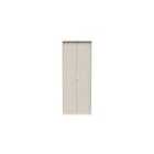 Ready Assembled Diamond 2 Door Wardrobe In Kashmir Matt