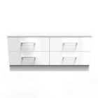 Ready Assembled Worcester 4 Drawer Bed Box In White