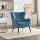 Artemis Home Madison Velvet Fabric Accent Chair - Teal