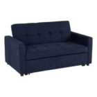 Seconique Astoria Sofa Bed - Navy Blue Fabric