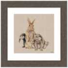 The Art Group Jane Bannon (Bramble, Lexie & Tommy) - 40x40cm Framed Art