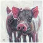 The Art Group Louise Brown (Heads Or Tails) 40x40cm Canvas