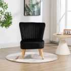 Artemis Home Arezza Velvet Accent Chair - Black