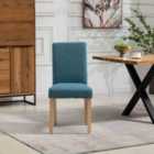 Artemis Home Maiolo Fabric Dining Chairs - Set of 2 - Teal