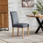 Artemis Home Maiolo Velvet Dining Chairs - Set of 2 - Grey