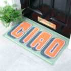 Artsy Doormats Green Ciao Doormat (70 X 40Cm)