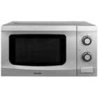 Abode AMM2001S, 20L Manual Microwave In Silver
