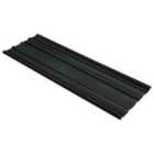 vidaXL Roof Panels 12 Pcs Galvanised Steel Anthracite