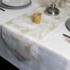 Home Gold Reindeer Table Runner