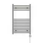 Terma Leo Electric Towel Rail with MOA Thermostatic Element Chrome - 800 x 500mm 200W