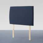 Airsprung 90Cm Single Langford Linoso Midnight Blue Headboard