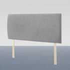 Airsprung 150Cm King Langford Linoso Silver Headboard