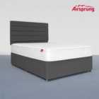 Airsprung King Size Comfort Mattress w/ 2 Drawer - Charcoal