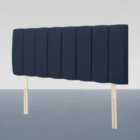Airsprung 150Cm King Corston Linoso Midnight Blue Headboard