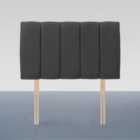 Airsprung 90Cm Single Corston Linoso Charcoal Headboard