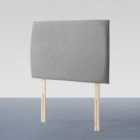 Airsprung 90Cm Single Langford Linoso Silver Headboard