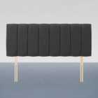 Airsprung 150Cm King Corston Linoso Charcoal Headboard