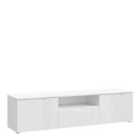 Furniture To Go Sienna Tv Unit In White/White High Gloss