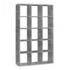 Furniture To Go Mauro 3X5 Storage Unit In Concrete Grey