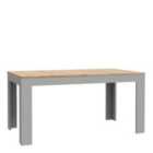 Furniture To Go Bohol Extending Dining Table In Riviera Oak/Grey Oak