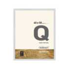 Nielsen Quadrum 40x50 Snow White Veneer Wooden Picture Frame