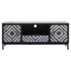 Interiors by PH Black Frame Media Unit