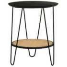 Interiors by PH Side Table With Hairpin Legs