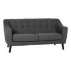 Seconique Ashley 3 Seater Sofa - Dark Grey